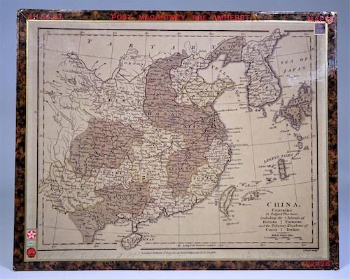 Circa 1810 Map of China