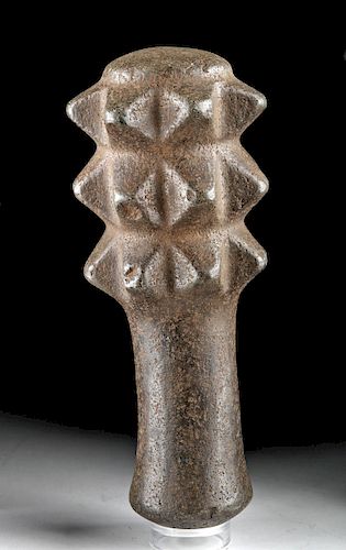 Large & Lethal Mapuche Stone Mace