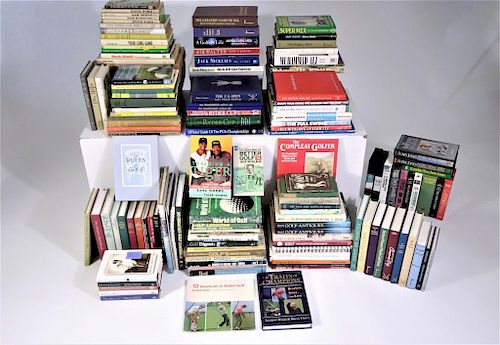 Large Collection of Golf Books