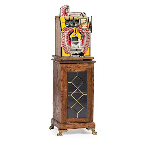 Mills Novelty Co. War Eagle Quarter Slot Machine