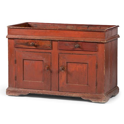 Canadian Painted Dry Sink