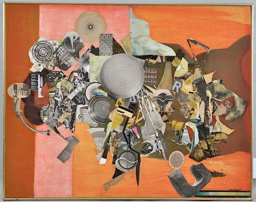 Rita Rapaport, M/M Abstract Collage