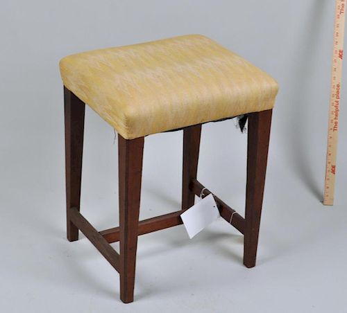 George III Upholstered Seat Footstool