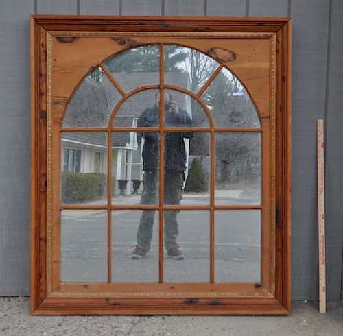 Large Architectural Window Fitted w/Mirror Plate