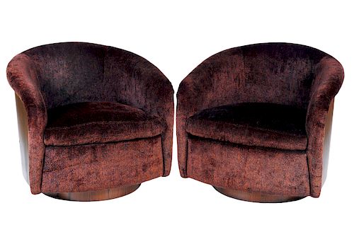Milo Baughman for Thayer Coggin Rosewood Chairs
