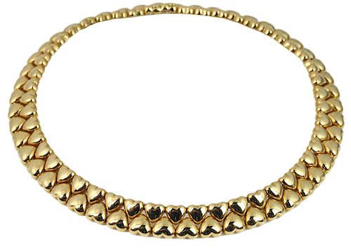 Cartier New York Yellow Gold Necklace / Choker
