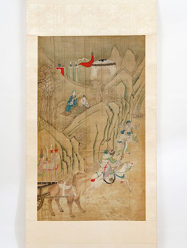 Chinese Hanging Wall Scroll