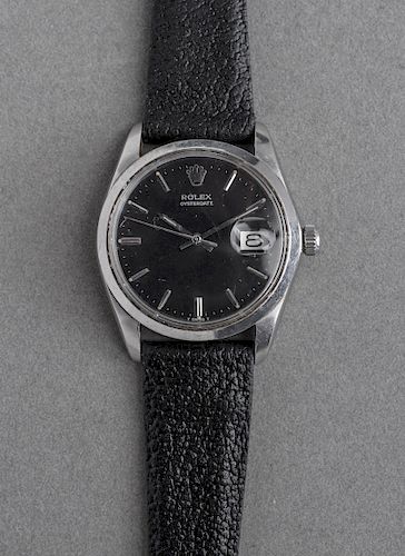 Rolex Oyster Date Stainless Steel Wrist Watch