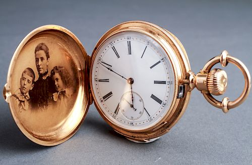 18K Gold H. Redard & Sons Chronometer Pocket Watch