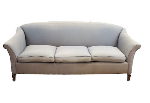 Modern Upholstered Three-Seat Sofa