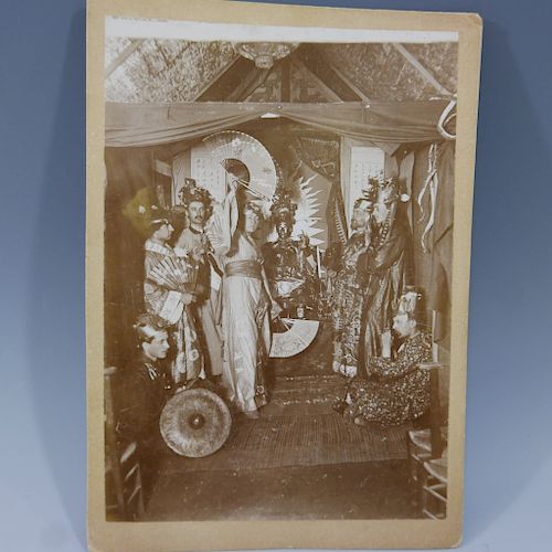 CHINESE ANTIQUE PHOTO OF FOREIGNERS 