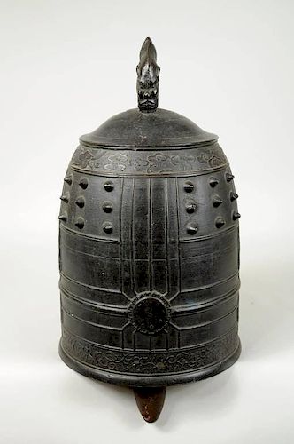 Small Japanese Bronze Temple Bell