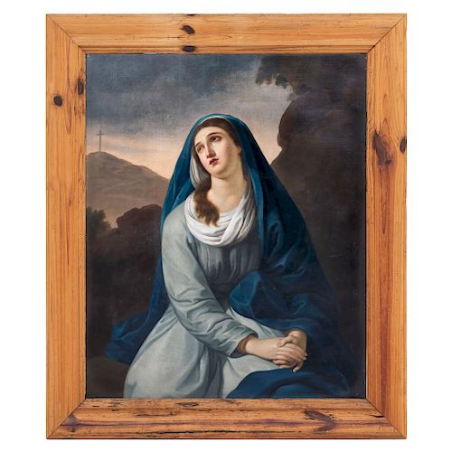 OUR LADY OF SORROWS. MEXICO, 19TH CENTURY. 