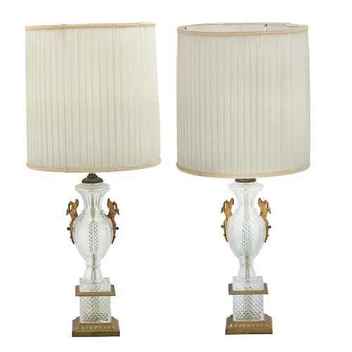 A PAIR OF TABLE LAMPS. FRANCE, LATE 19TH CENTURY. 