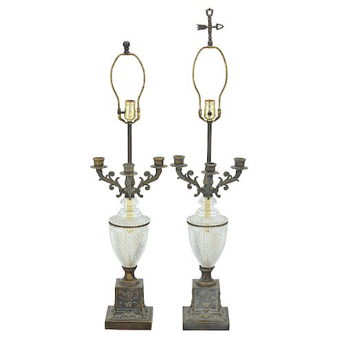 A PAIR OF TABLE LAMPS. FRANCE, EARLY 20TH CENTURY. 