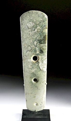 Large Ritualistic Chinese Longshan Jade Blade