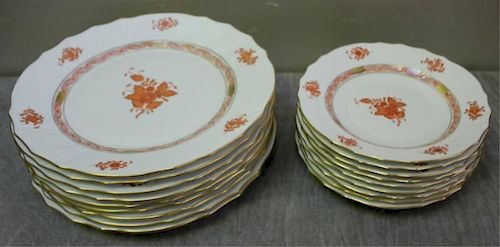 Set of Herend China in the Chinese Bouquet