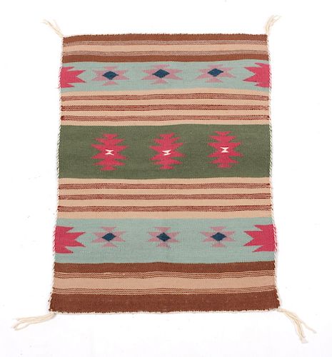 Navajo Native American Chinle Pattern Wool Rug