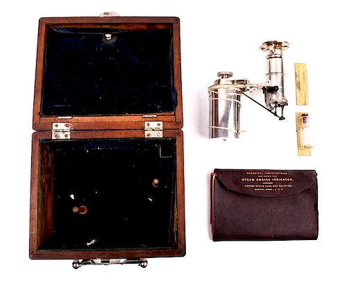 1896 Crosby Steam Indicator/Planimeter/Calorimeter