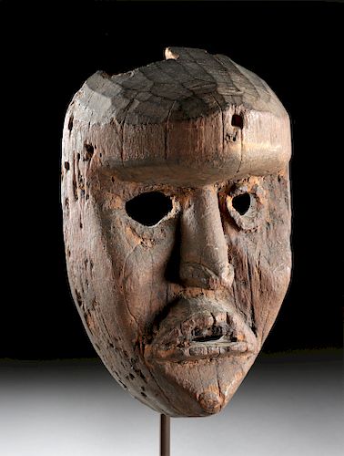 Very Fine Mid-19th C. African Dan Wood Kagle Mask