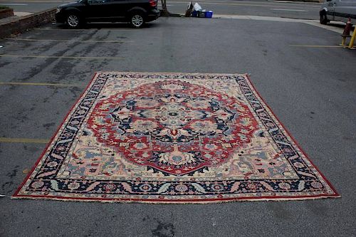 Large Fine Quality Vintage Handmade Carpet.