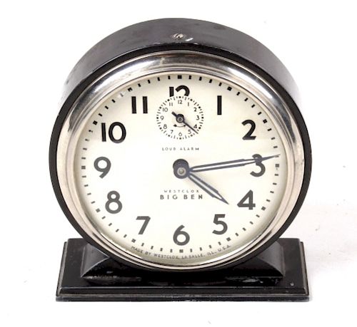 Vintage 1940's Big Ben Loud Alarm Clock