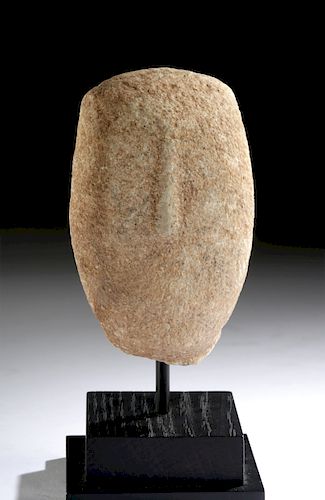 Large Greek Cycladic II Marble Head