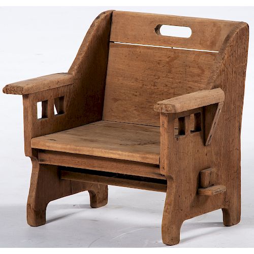 Wooden Child's Chair