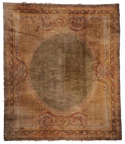 Signed French Savonnerie Carpet