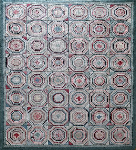 Broadloom Kaleidoscope Pattern Carpet