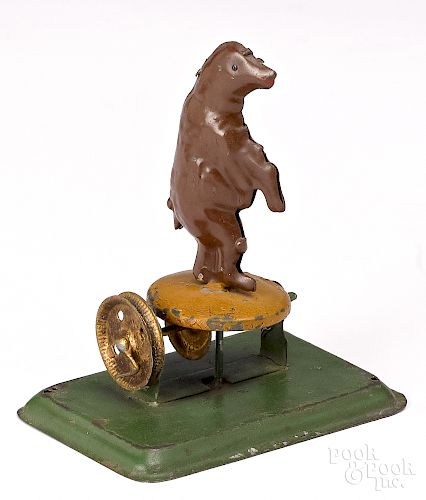 Dancing bear steam toy accessory