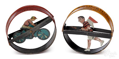 Two hoop penny toys