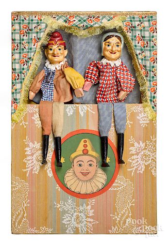 German Punch and Judy puppet stage