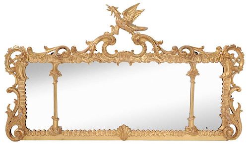 Antique Rococo Style Carved and Gilt