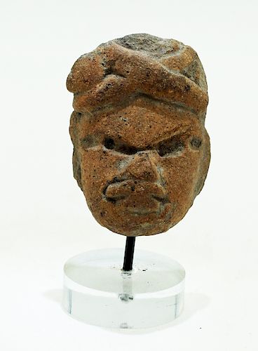 Olmecoid Head - Mexico, 1000 - 200 BC