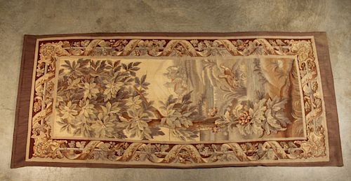 19TH C. FRENCH AUBUSSON TAPESTRY