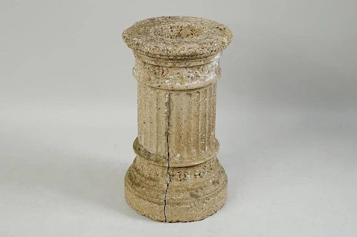 Cast Stone Garden Pedestal