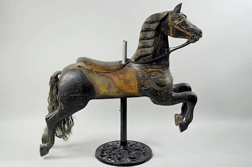 Carved & Painted Carousel Horse/Original Paint