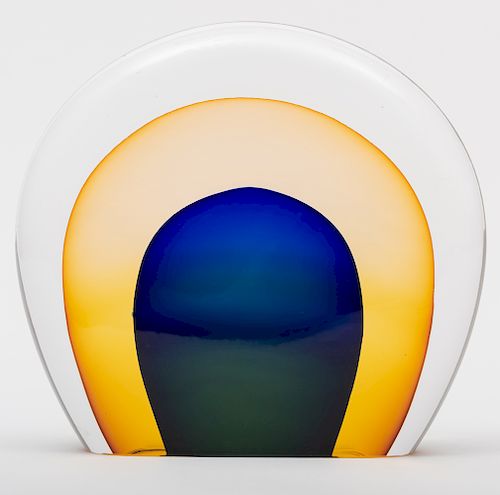 JAMIE HARRIS, Infusion Study in Amber and Blue Glass