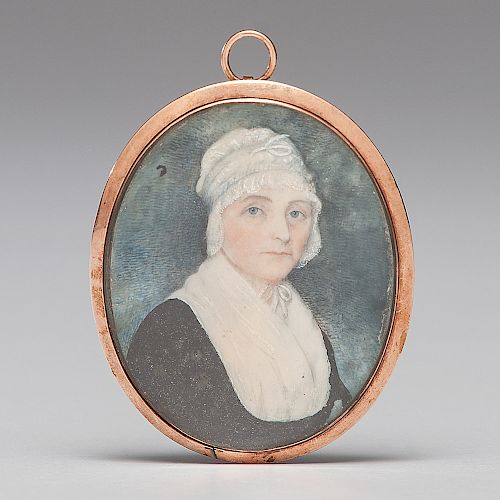 Outstanding Early Image Collection Descended from Kentucky’s Prominent Johnson and Tyler Families, Including a Signed Dubourjal Miniature of Robert Ty