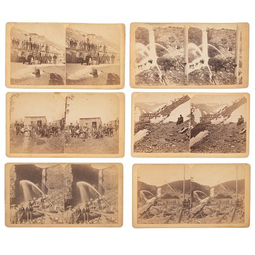 Colorado Stereoviews by T.C. Miller, Featuring Exceptional Images of of Miners and Mining Operations