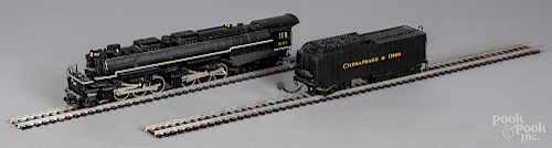 MTH #1604 train locomotive and tender