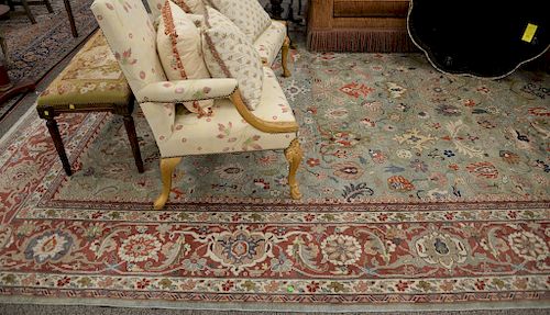 Oriental carpet. 11'8" x 15'8" Provenance: From the Estate of Deborah G. Black of Greenwich, Connecticut