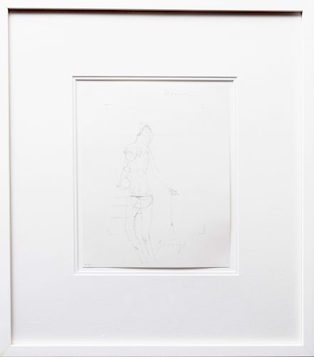 Joseph Beuys (1921-1986):  Drawings for Codices Madrid by Leonardo da Vinci: Three Plates