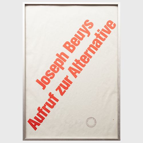 Joseph Beuys (1921-1986): Aufruf zur Alternative