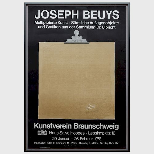 Joseph Beuys (1921-1986):  Joseph Beuys, Multiplizierte Kunst