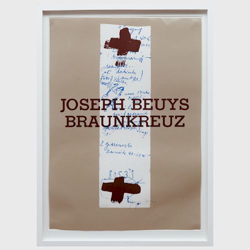 Joseph Beuys (1921-1986): Joseph Beuys, Braunkreuz