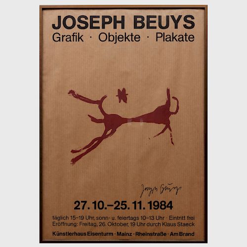 Joseph Beuys (1921-1986):  Joseph Beuys, Grafik, Objekte, Plakate