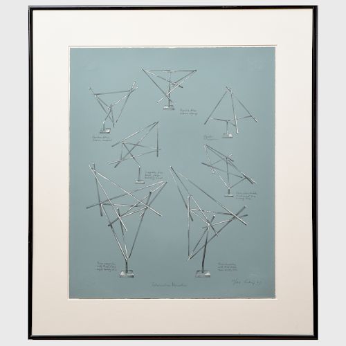 George Rickey (1907-2002): Tetrahedron Variations