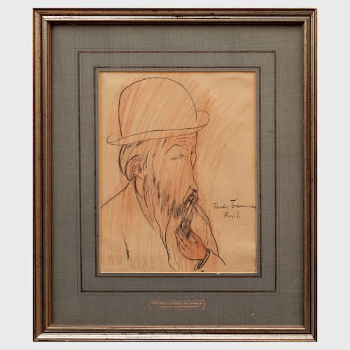 Theodor Tchermoussenko: Portrait of Kees van Dongen